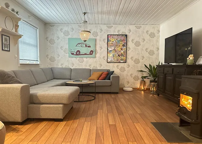 Sjarmerende Familievennlig Hus Med 2 Soverom